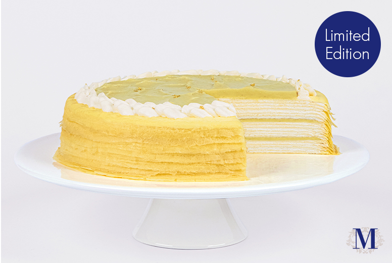 Musang King Durian Mille Cr&ecirc;pes (Size: 6&rdquo; / 9&rdquo;)