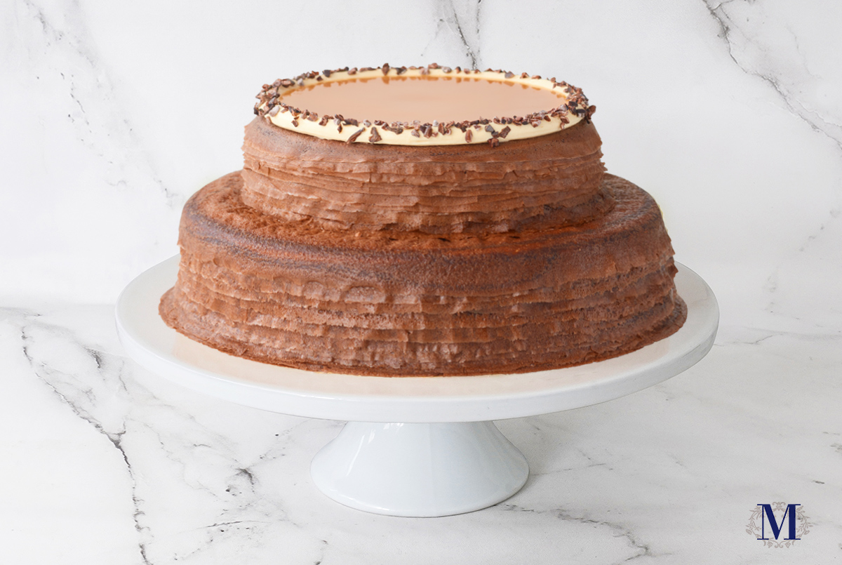 Lady M® 2-Tier Salted Caramel Mille Crêpes