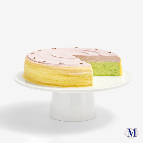 Lady M® Lavender Matcha Mille Crêpes