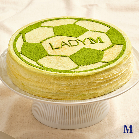 Lady M® World Soccer Green Tea Mille Crêpes