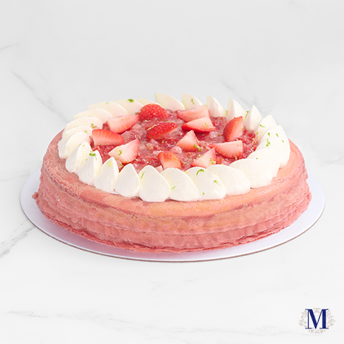 Lady M® Strawberry Cheesecake Mille Crêpes