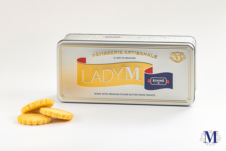 Lady M&reg;  X &Eacute;chir&eacute; 皇室牛油曲奇15件裝