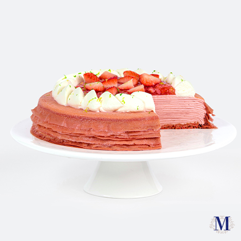 Lady M® Strawberry Cheesecake Mille Crêpes