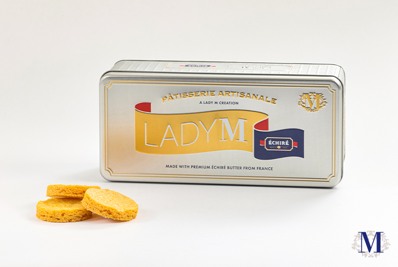 Lady M&reg;  X &Eacute;chir&eacute;  皇室牛油酥餅12件裝